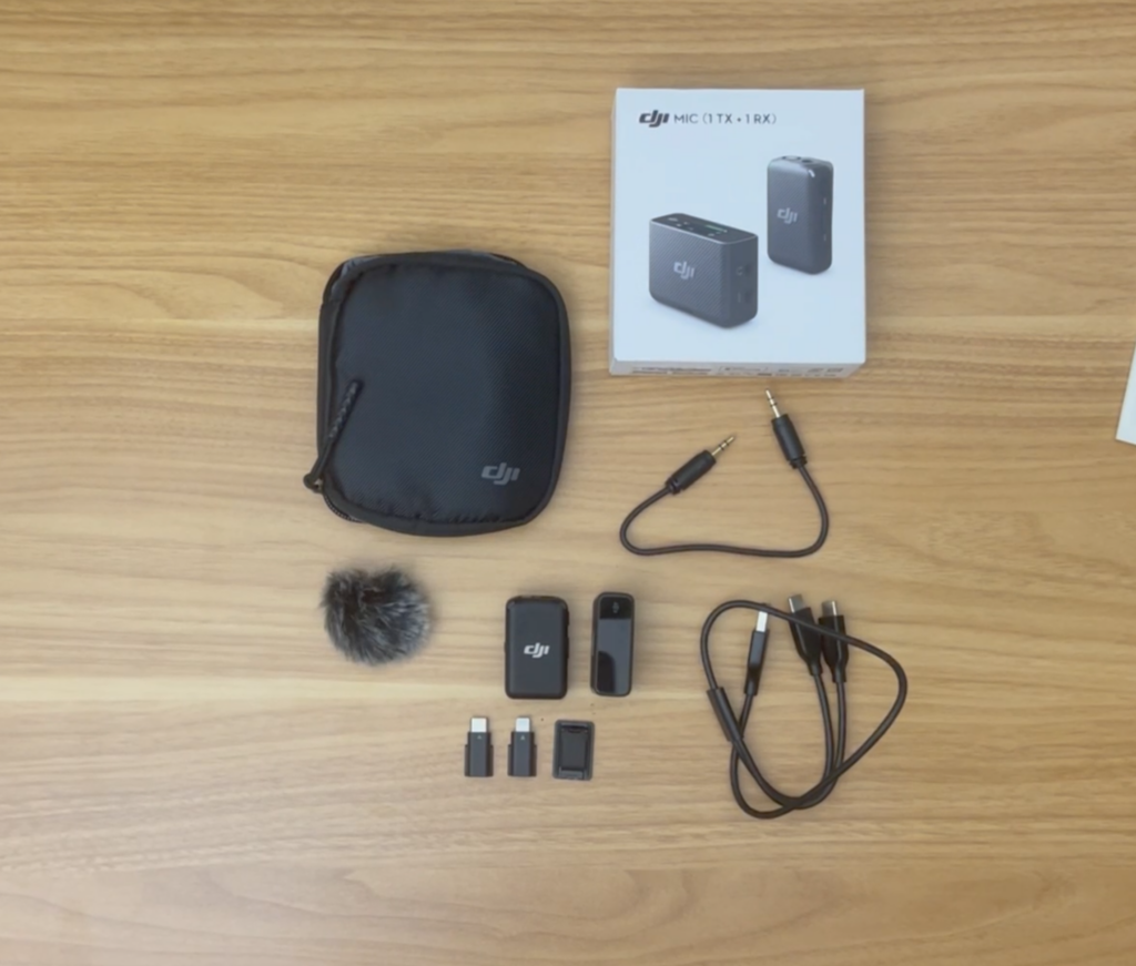 Unboxing: DJI Mic + Receiver