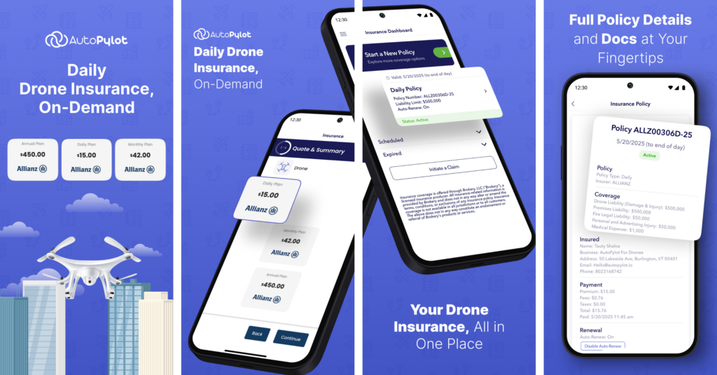 Drone Insurance for a day