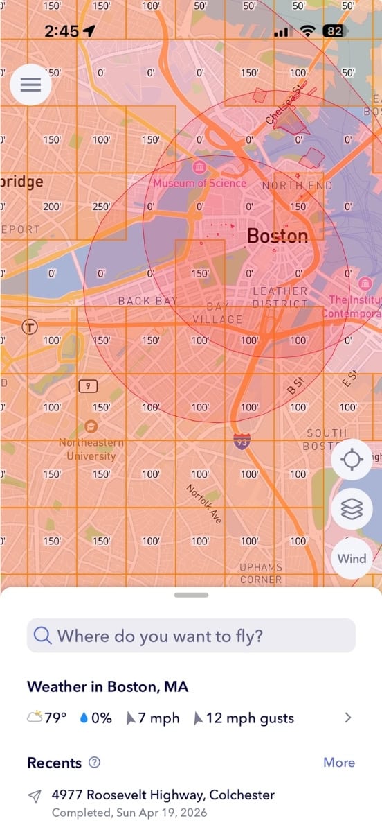 AutoPylot map view to find a location